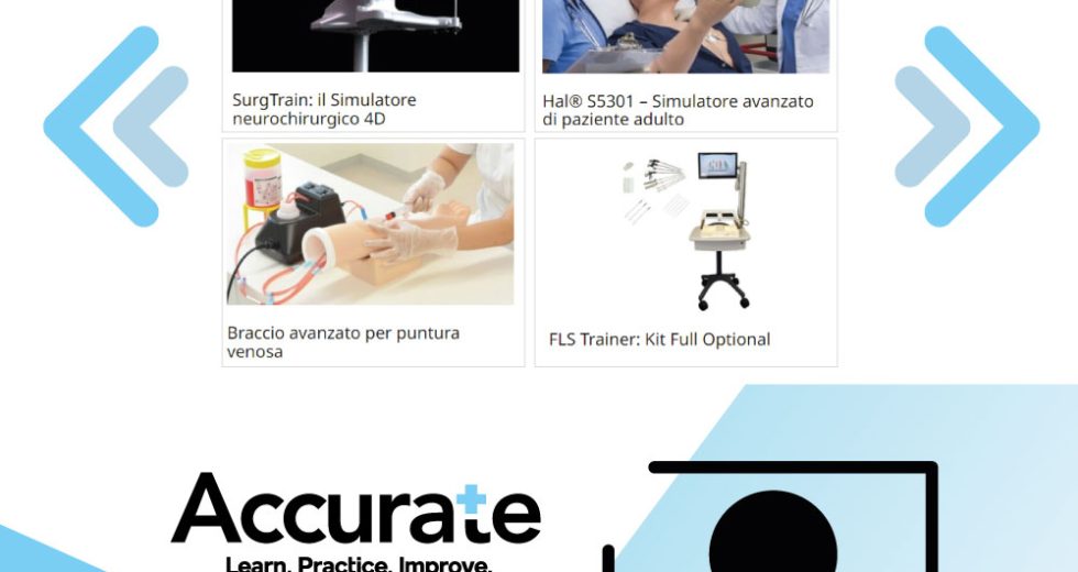 I simulatori avanzati di Accurate per tutte le aree della medicina